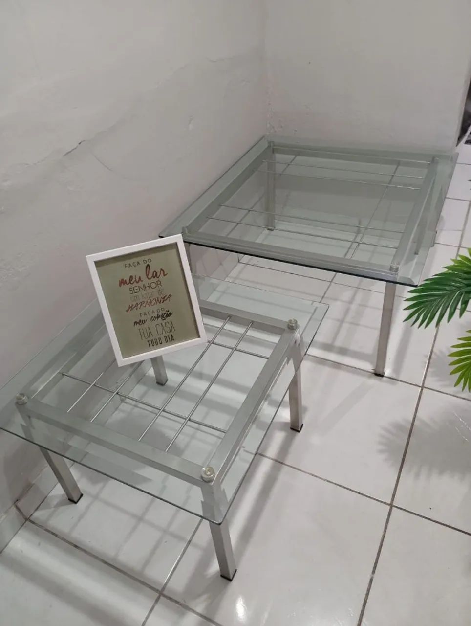 Centro de aço inox com vidro temperado 10m 