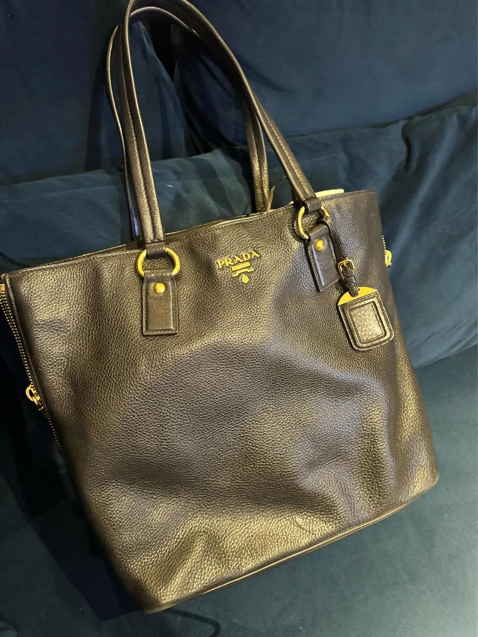 Bolsa Prada Vitello Daino tote Bag