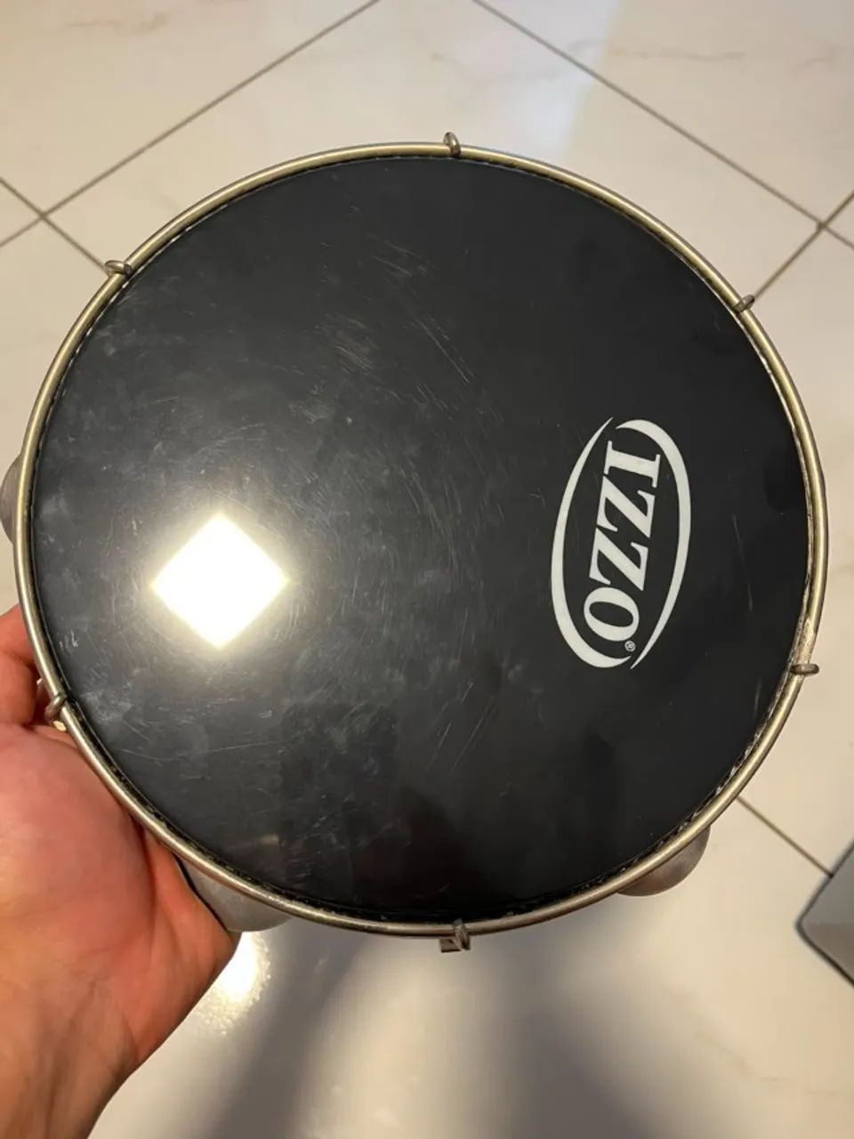 Pandeiro Izzo 10 Polegadas Profissional Samba Pagode Percussão - Foto 3