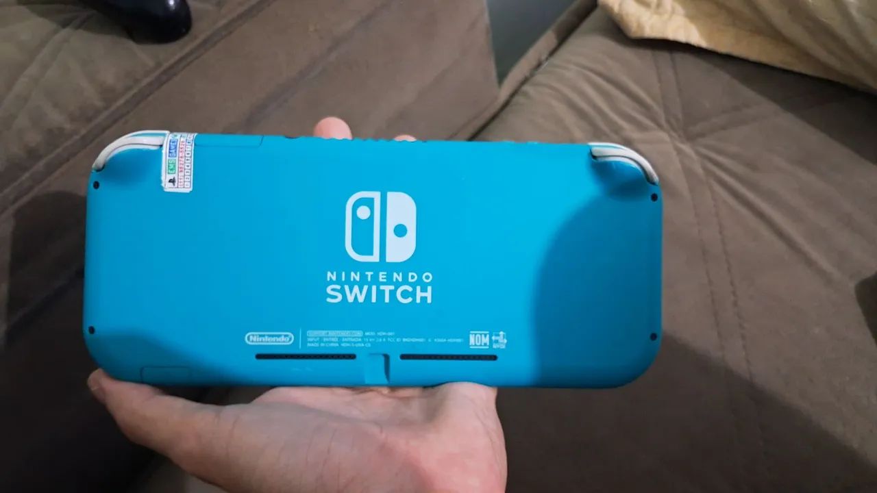 Switch lite desbloqueado azul turquesa - Foto 2
