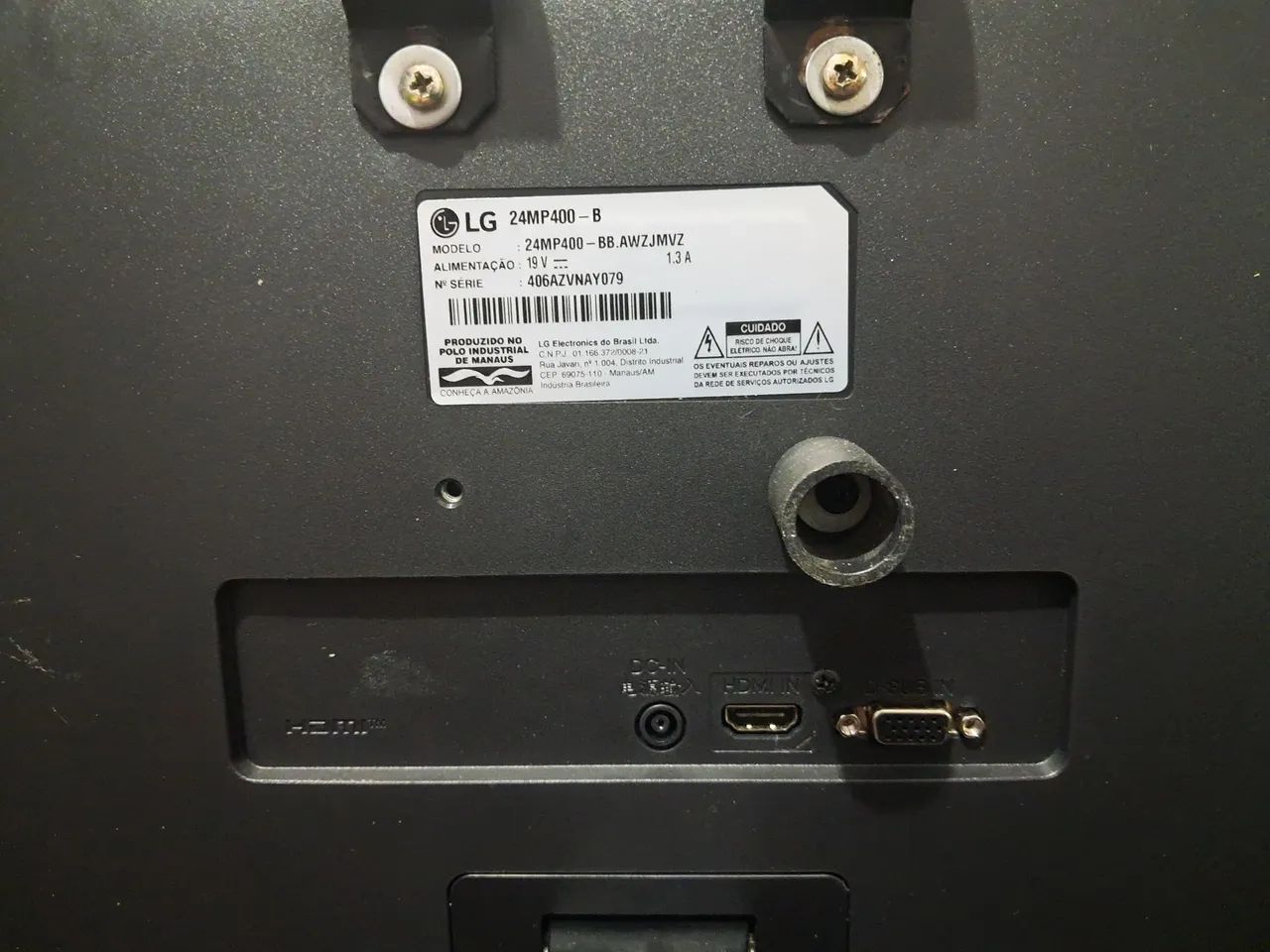 Monitor LG led 24polegadas - Foto 3
