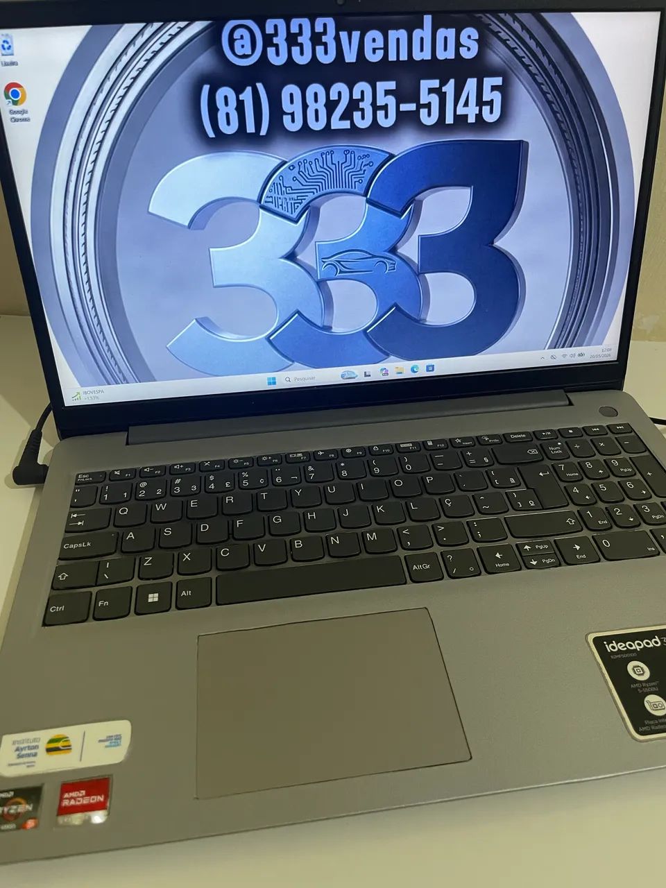 Lenovo ノートPC AMD Ryzen 5 5000 Lenovo Ryzen 5, série 5000! Muito rápido! Com garantia - Notebooks Windowsノート本体