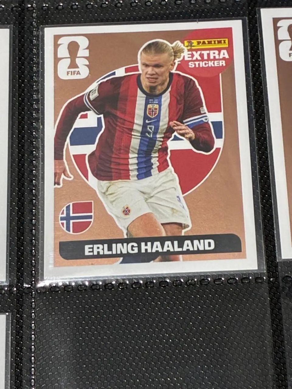 Figurinha Legend Extra Sticker Erling Haaland Bronze Copa 2026 Panini Original