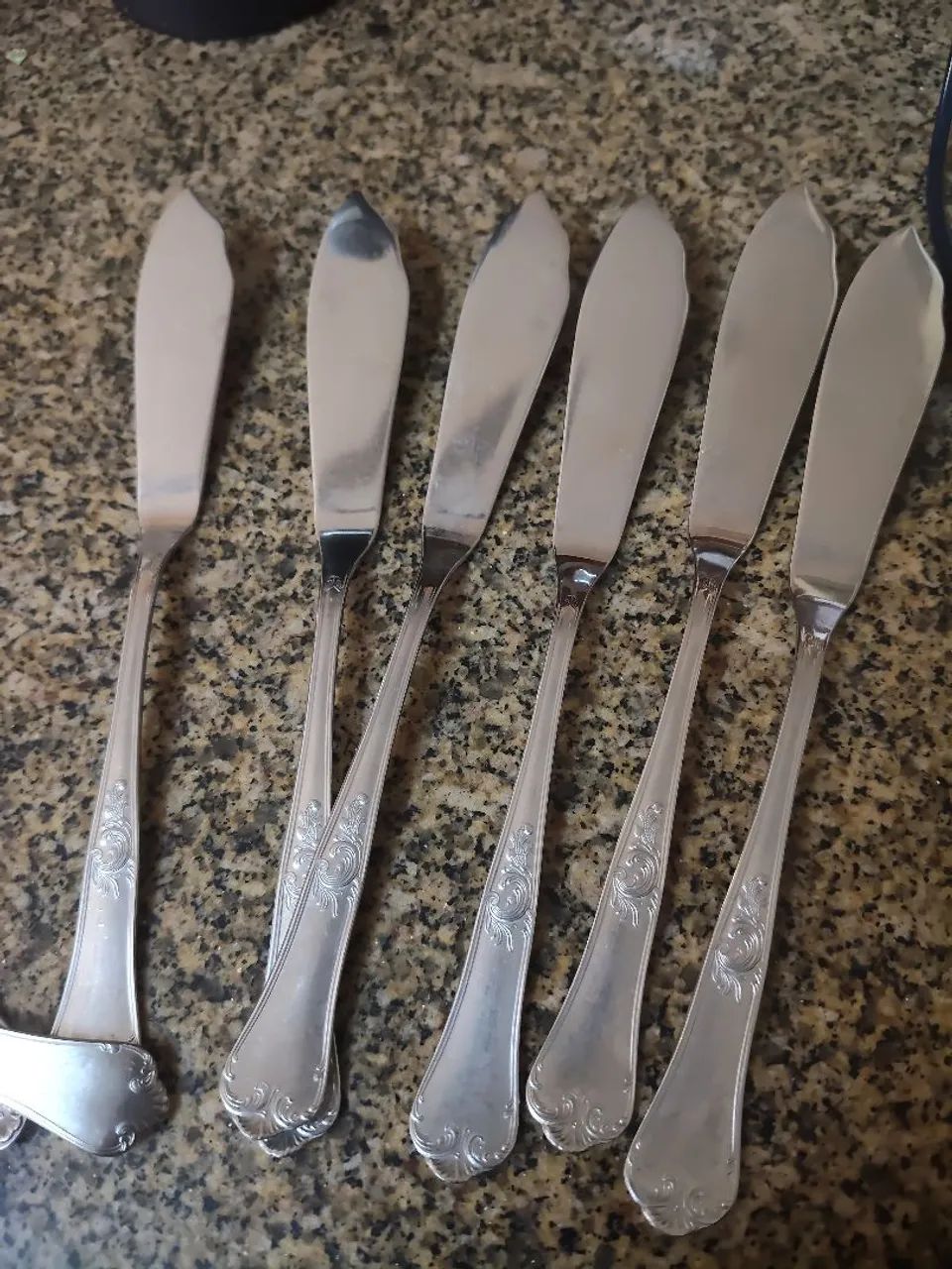Antigos talheres para peixe Hércules Classic  - Foto 4