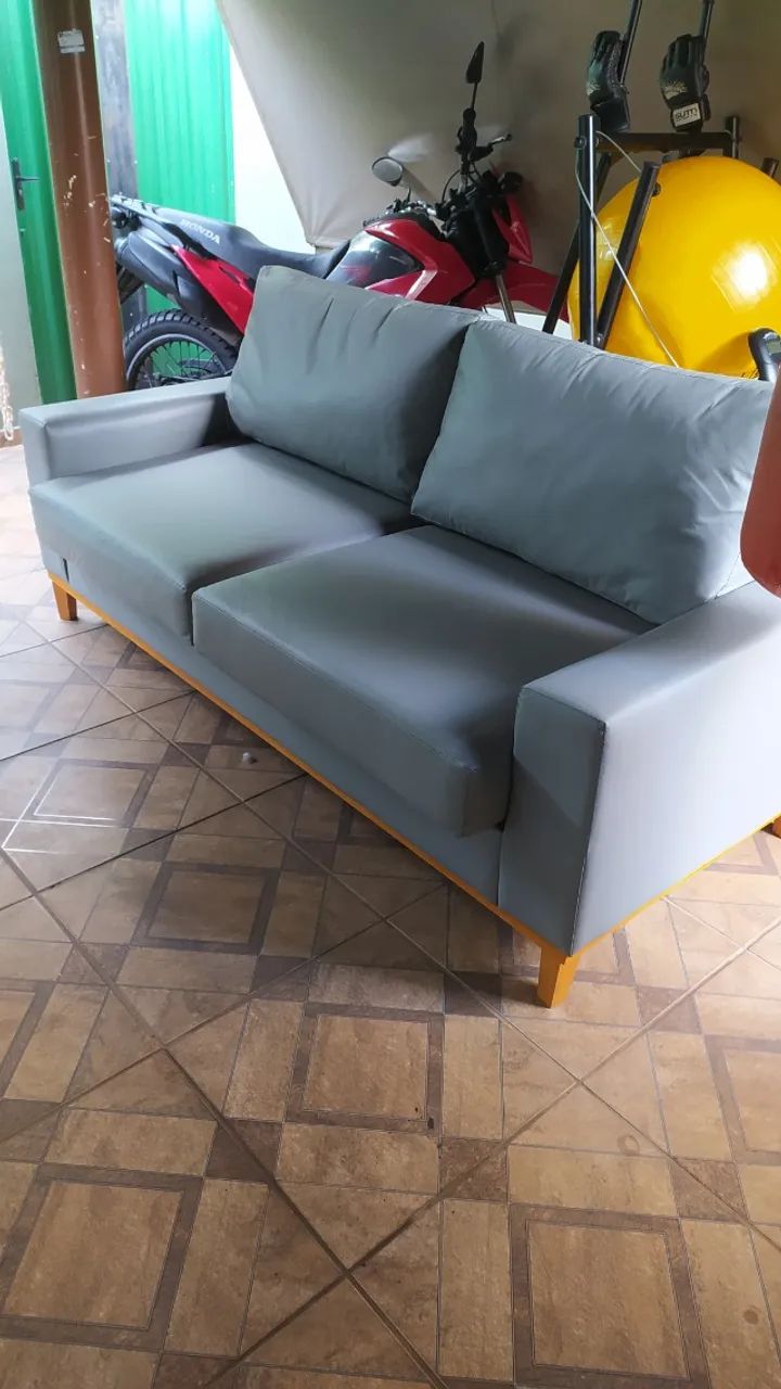 dois sofá Istambul em material sintético. - Foto 2