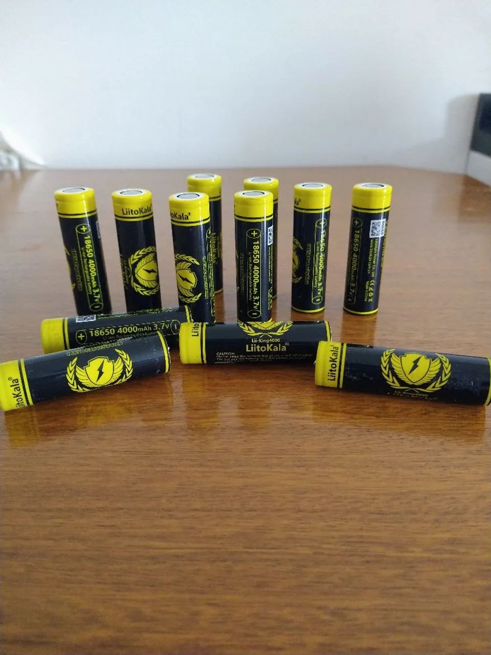 Kit 12 Bateria 18650 LiitoKala Lii-King4000 4000mAh 
