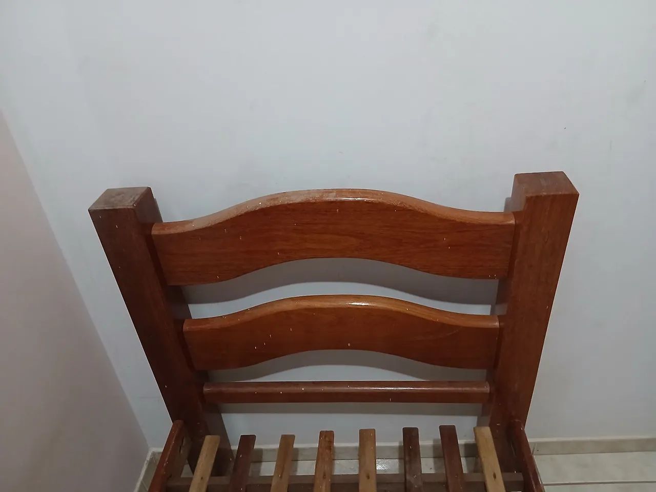 CAMA DE MADEIRA SOLTEIRO  - Foto 4