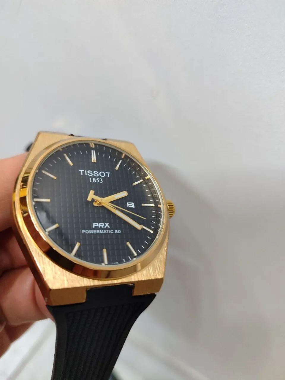 Relógio masculino funcional pulseira de borracha  - Foto 5