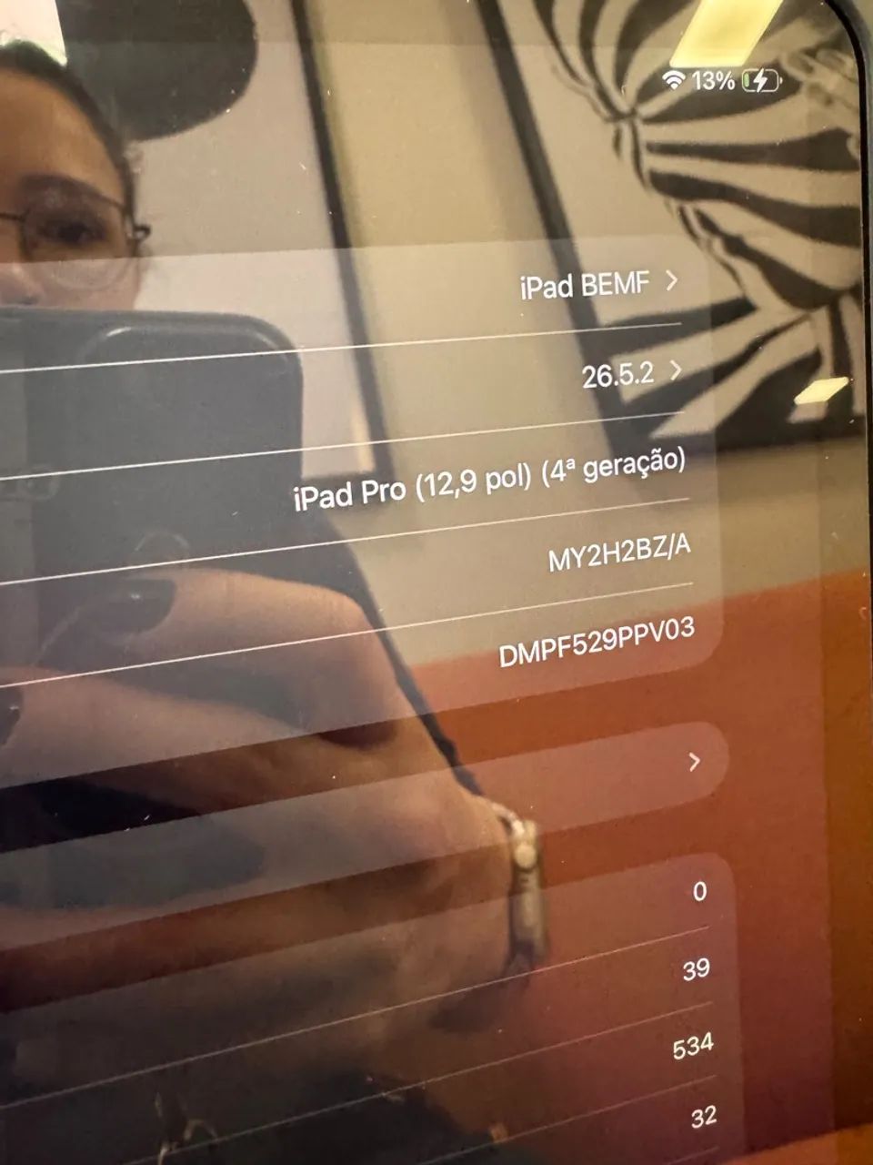 iPad Pro 12,9? 256GB - 4ª Geração Apple