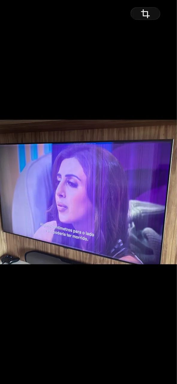 Tv SAMSUNG QLED 80A - 65 polegadas - com defeito  - Foto 4