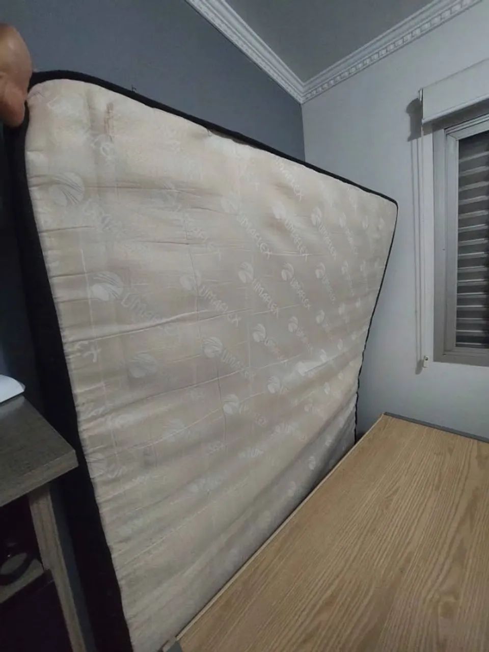 Cama Casal Madeira com Colchão - Foto 5