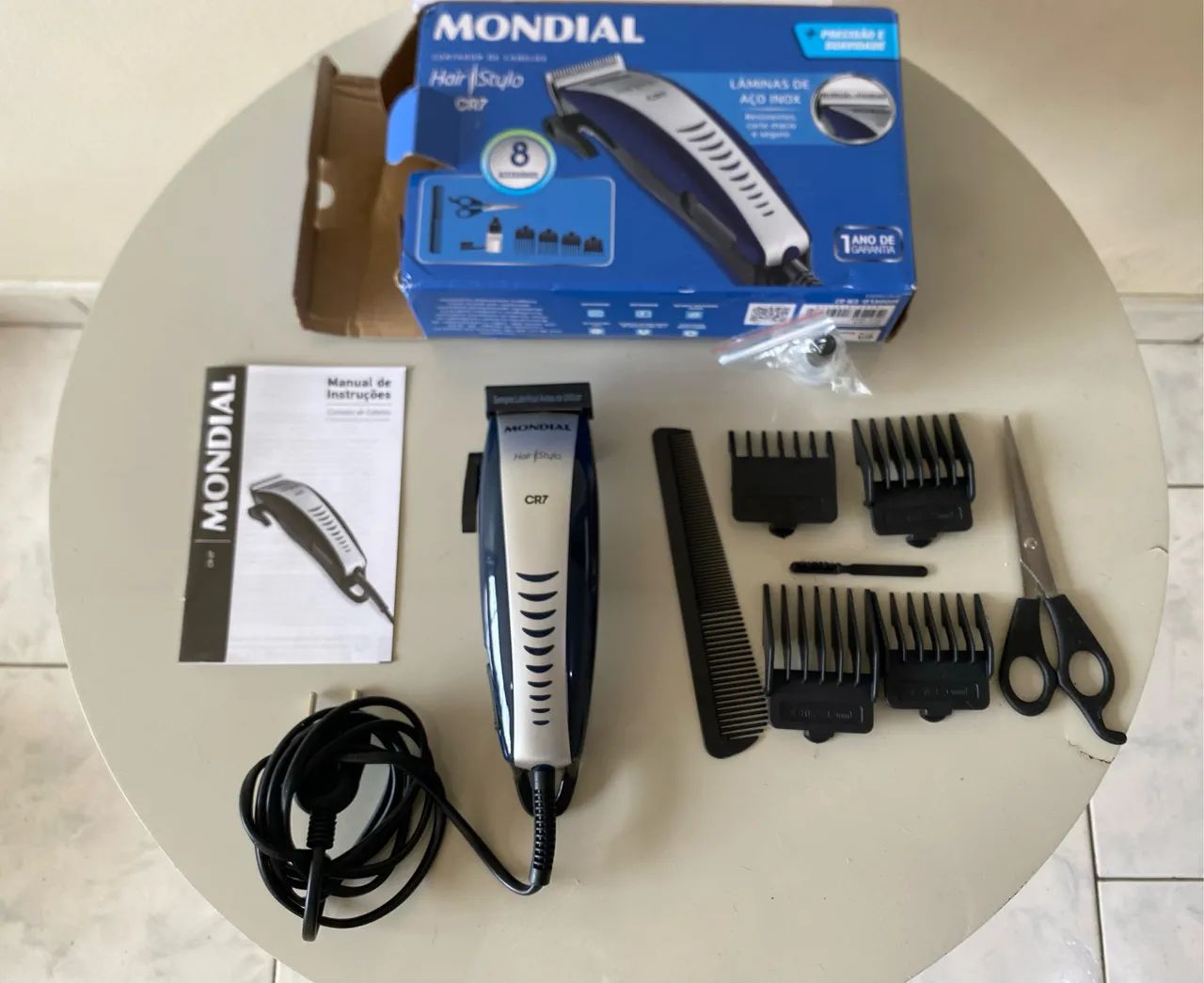 Cortador de Cabelo Mondial - Modelo Hair Stylo CR7 - Foto 3