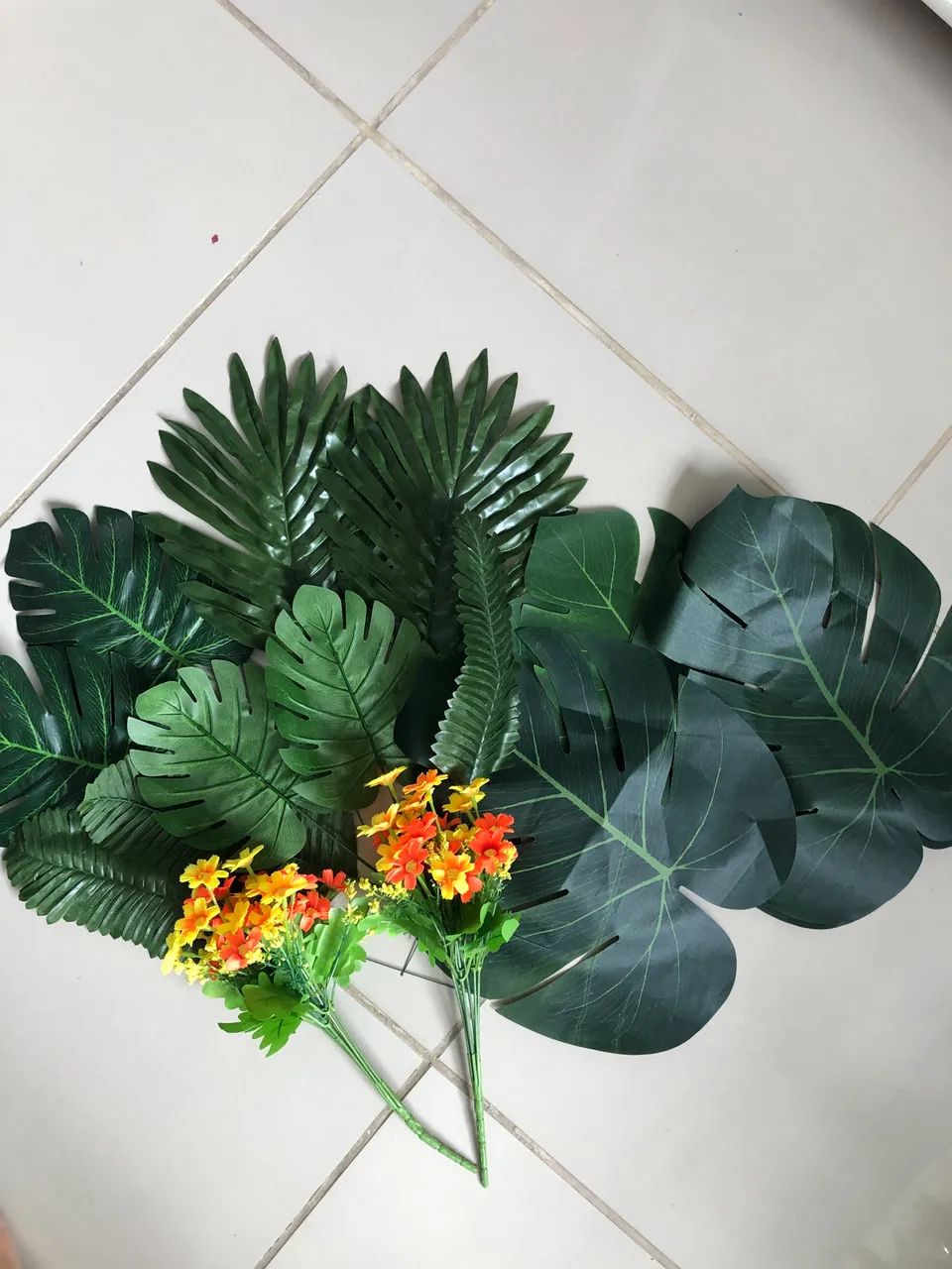 Folhas para decoração 