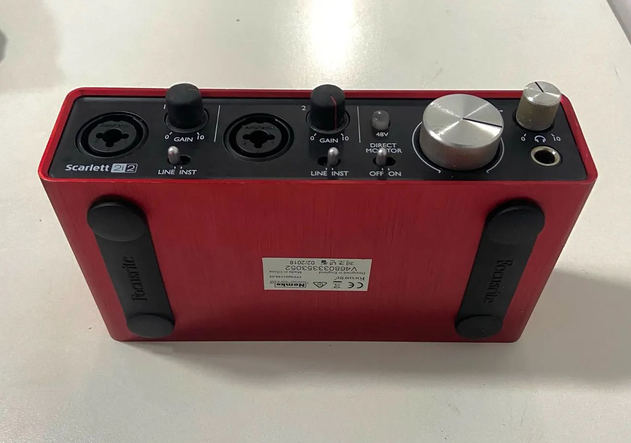 Focusrite Scarlett 2i2 Duo 