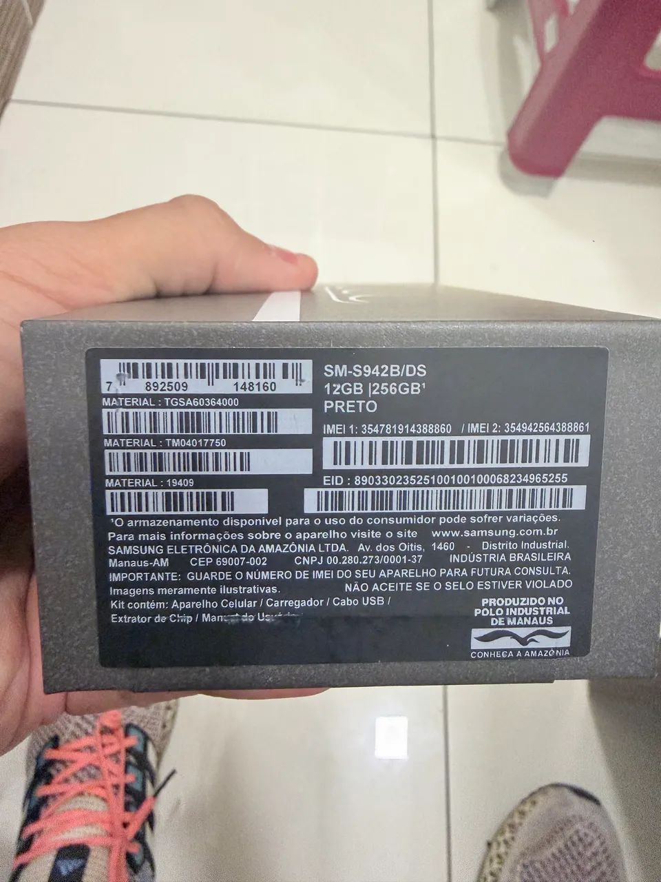 Samsung s26 12 ram 256 gb preto  - Foto 2