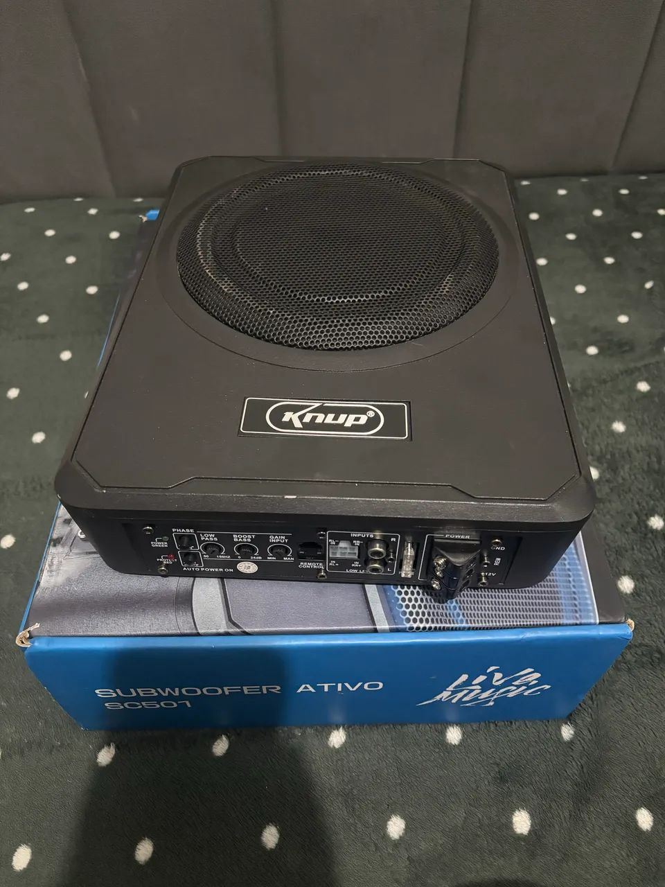 Swbwoofer Ativo Knup 200W
