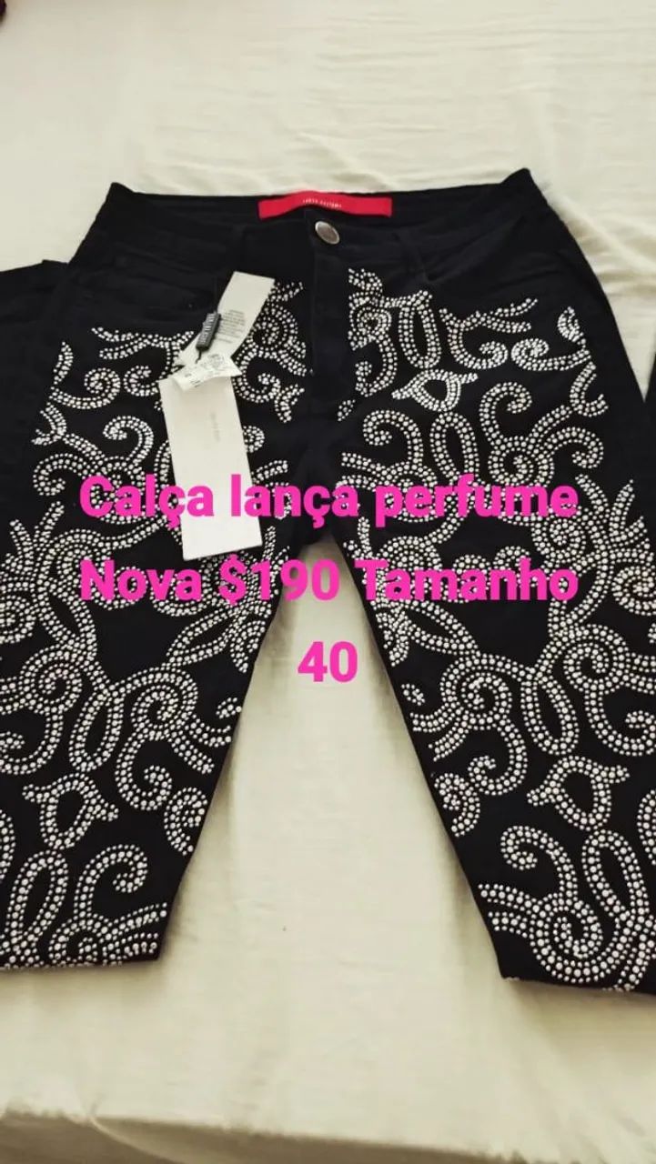 Calça lança perfume