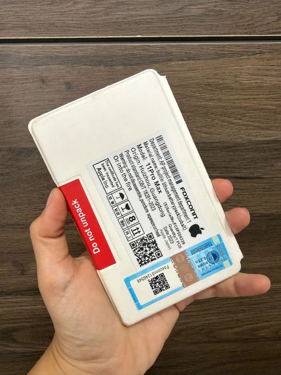 Bateria iPhone 11 Pro Max Foxconn