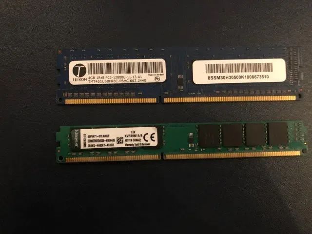 Memória RAM DDR3 4GB