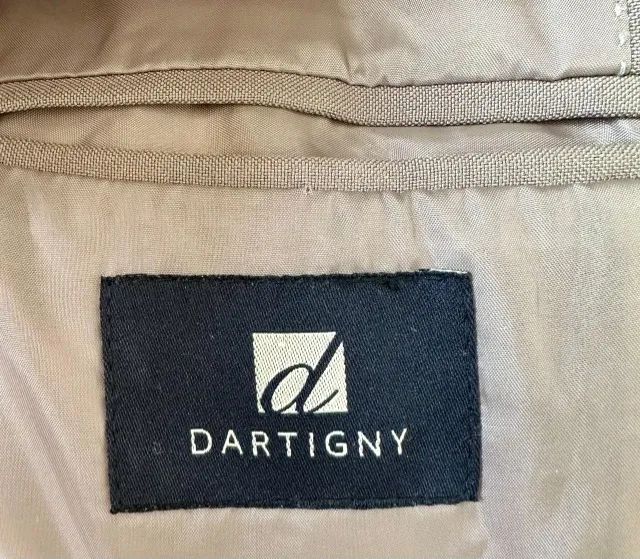 TERNO COMPLETO (BLAZER + CALÇA) - DARTIGNY - BEGE - TAM 52 - Foto 3