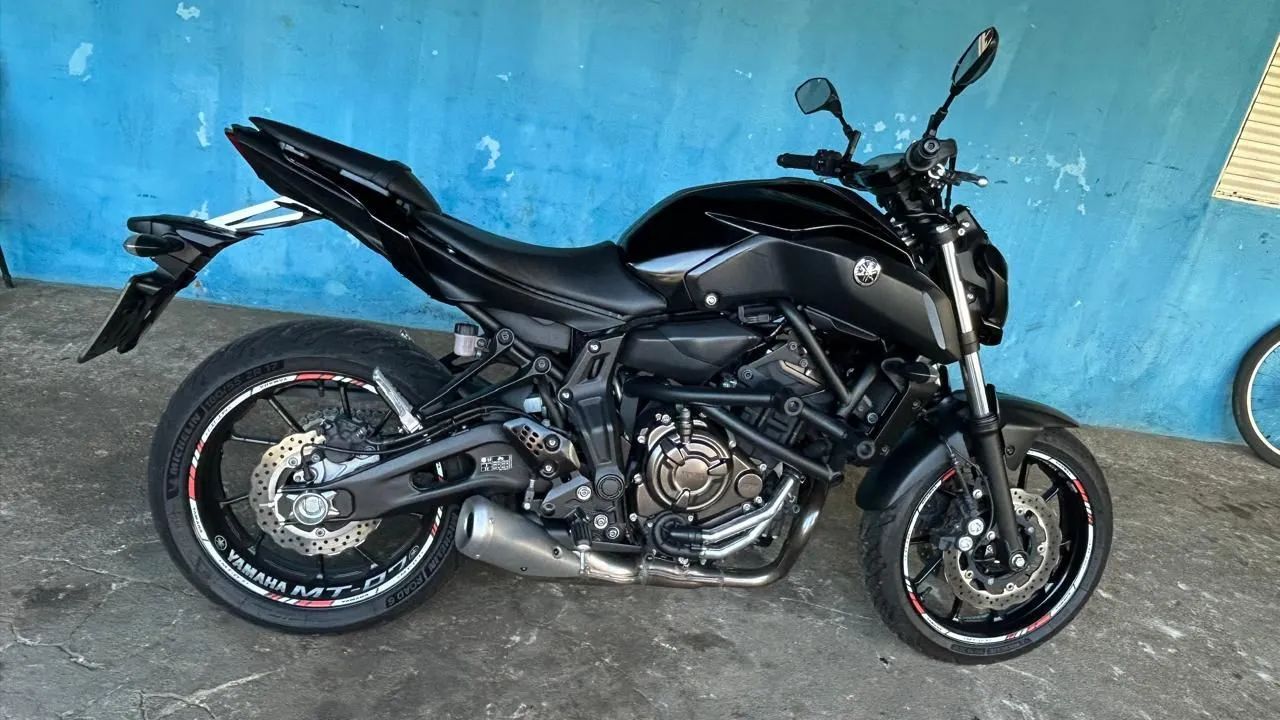 MT 07 zerada  - Foto 2