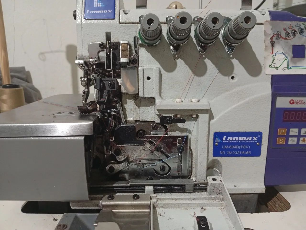 Máquina Industrial Orveloc Lanmax.  - Foto 2