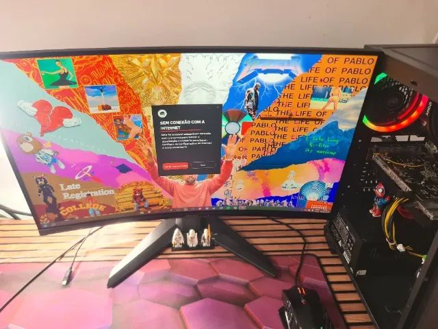Rx 580 8gb ( com defeito ) - Foto 3