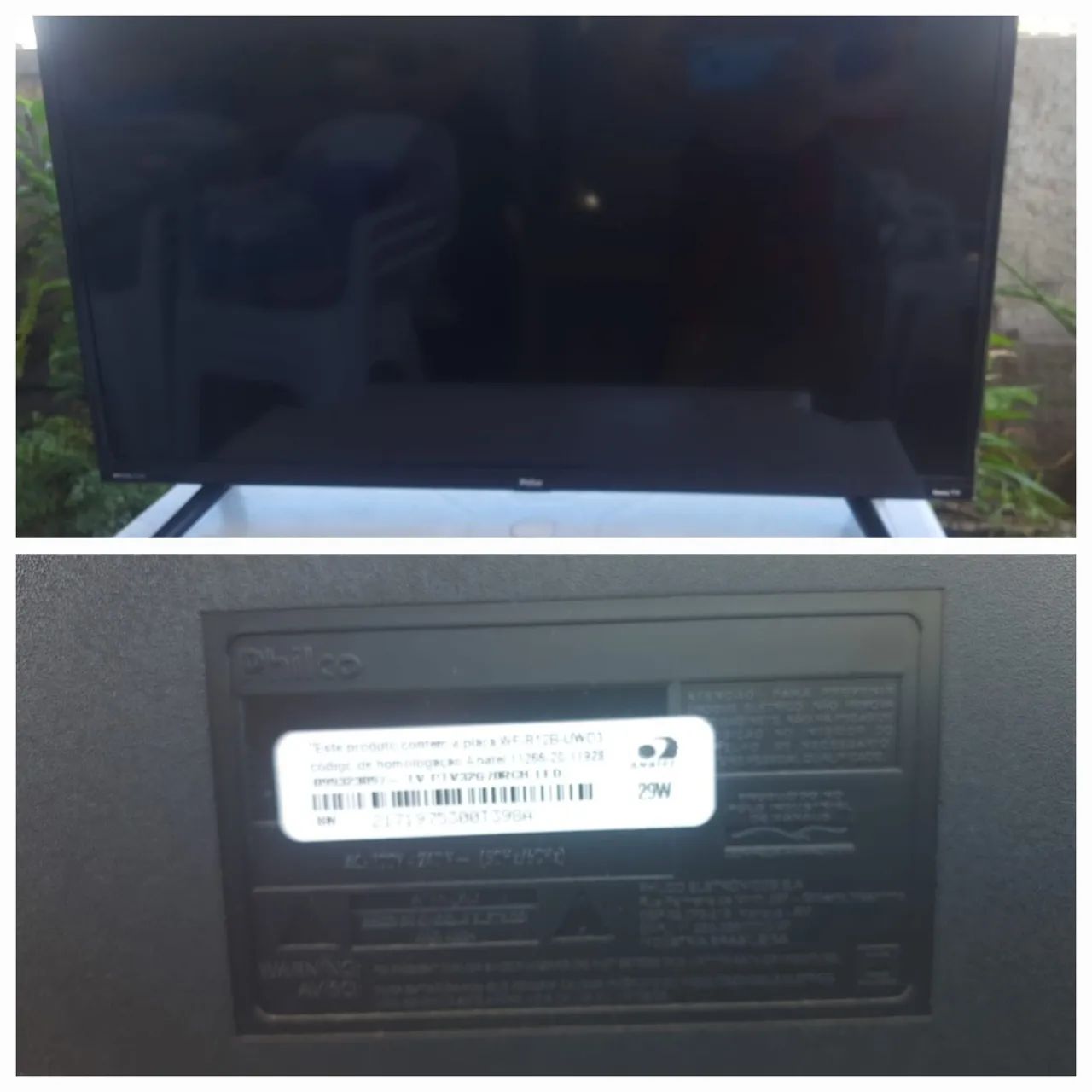 Lote com 5 TV com defeito. - Foto 5