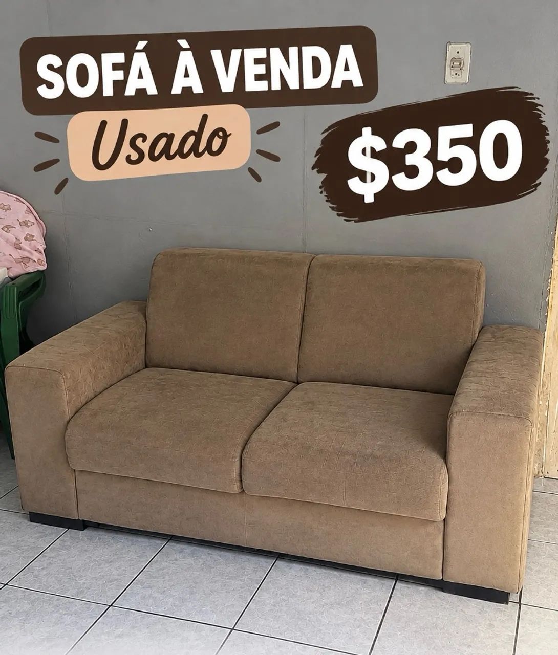 Sofá 2 lugares