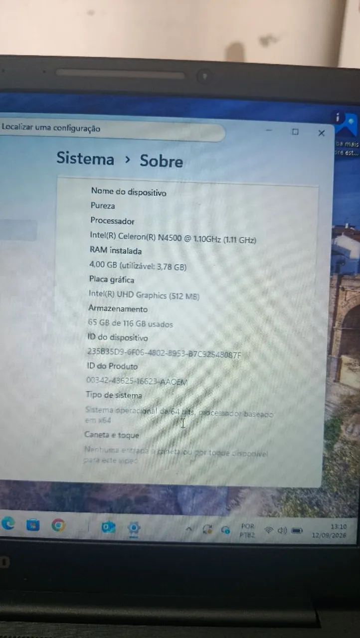Notebook Intel Celeron (Inclui Carregador) - Foto 5
