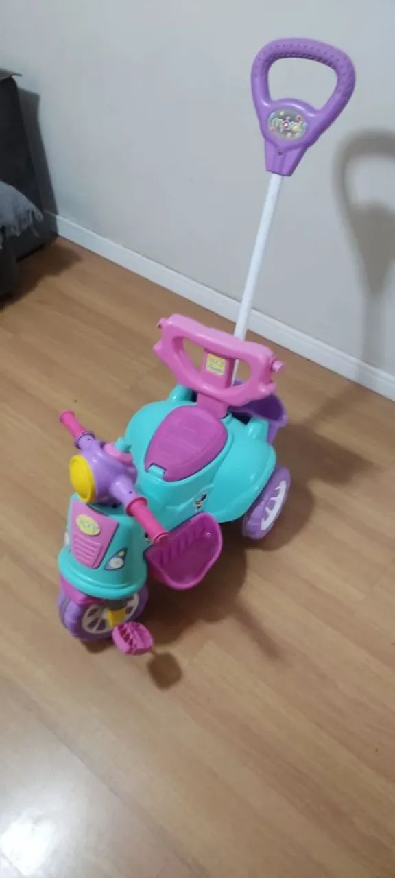 Triciclo infantil com pedal completo  - Foto 3