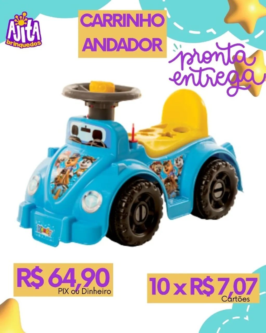 Carrinho Andador  - Foto 4