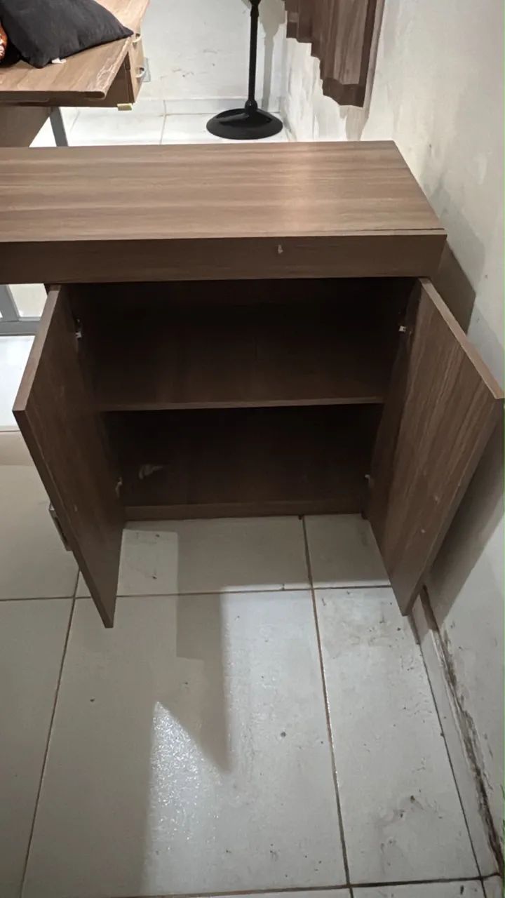 Mesa de escritório em L - Foto 5