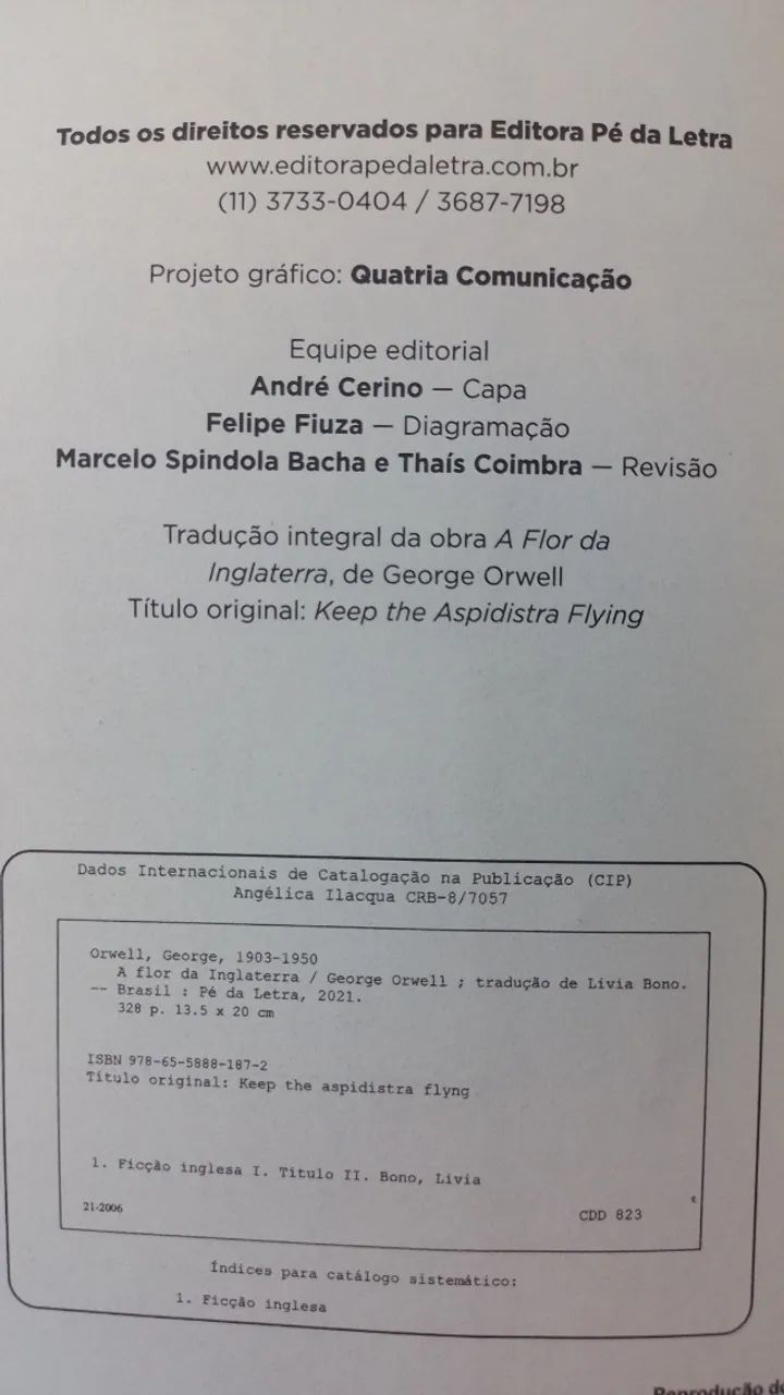 A Flor da Inglaterra - George Orwell - Foto 2