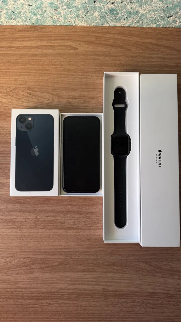 iPhone 13 + Apple Watch série 3 