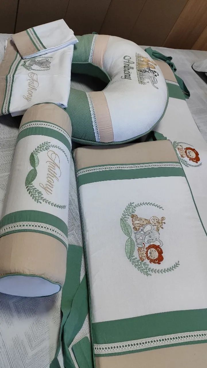 Kit berço personalizado Anthony 