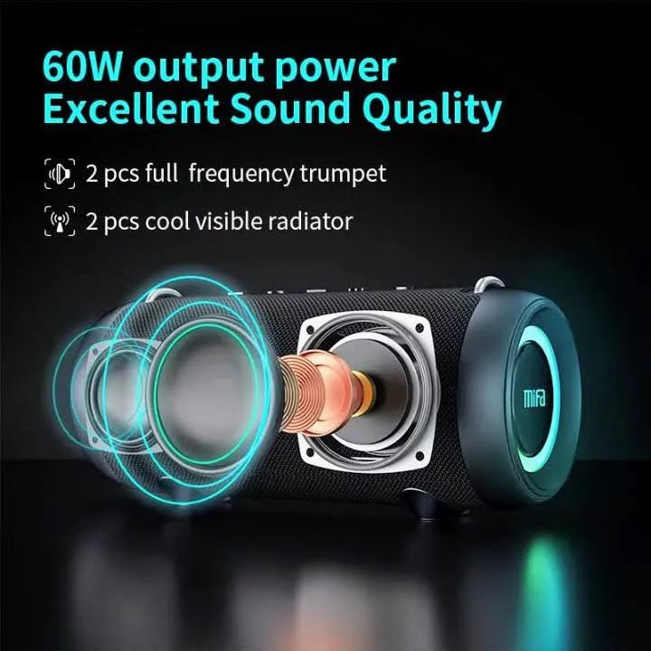 Caixa de Som Mifa A90 Bluetooth 5.0 IPX8 (nova) - Foto 2