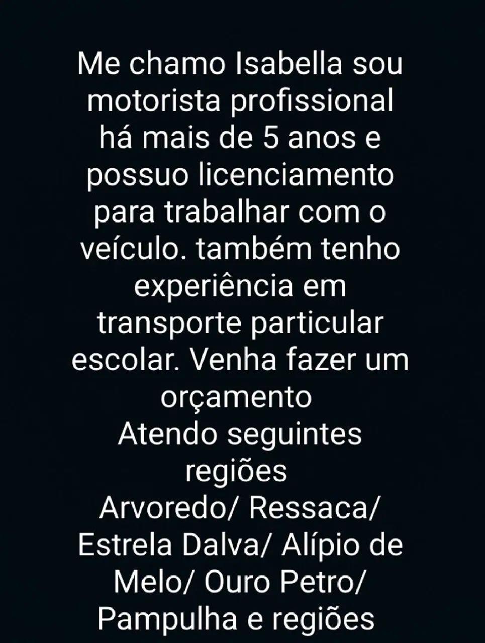 FAÇO TRANSPORTE PARTICULAR ESCOLAR/UNIVERSITÁRIO - Foto 4