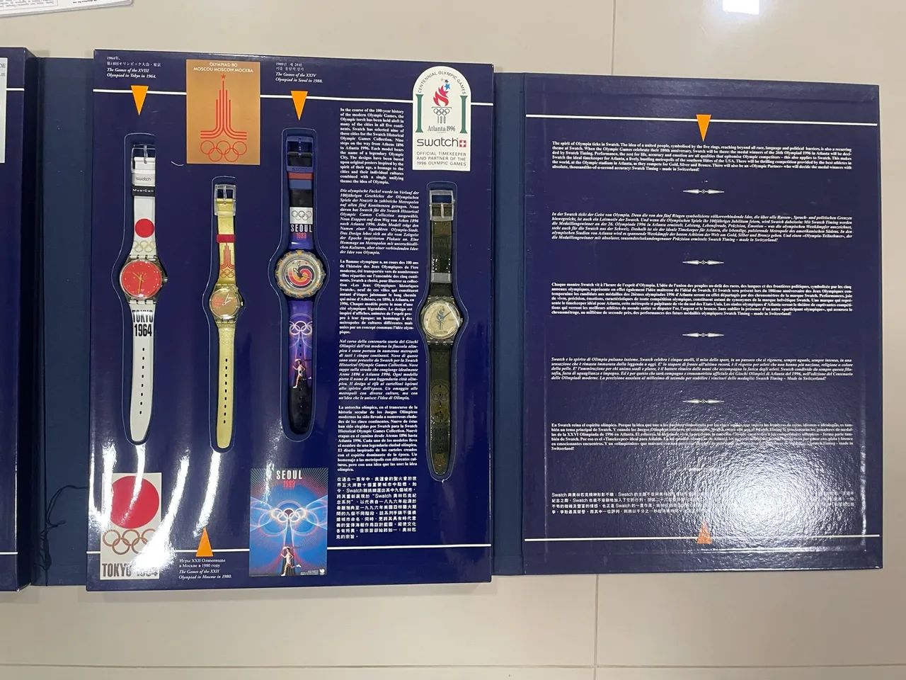 Swatch Historical Olympic Games Collection 4th Edition - Coleção Olímpica Completa - Foto 4