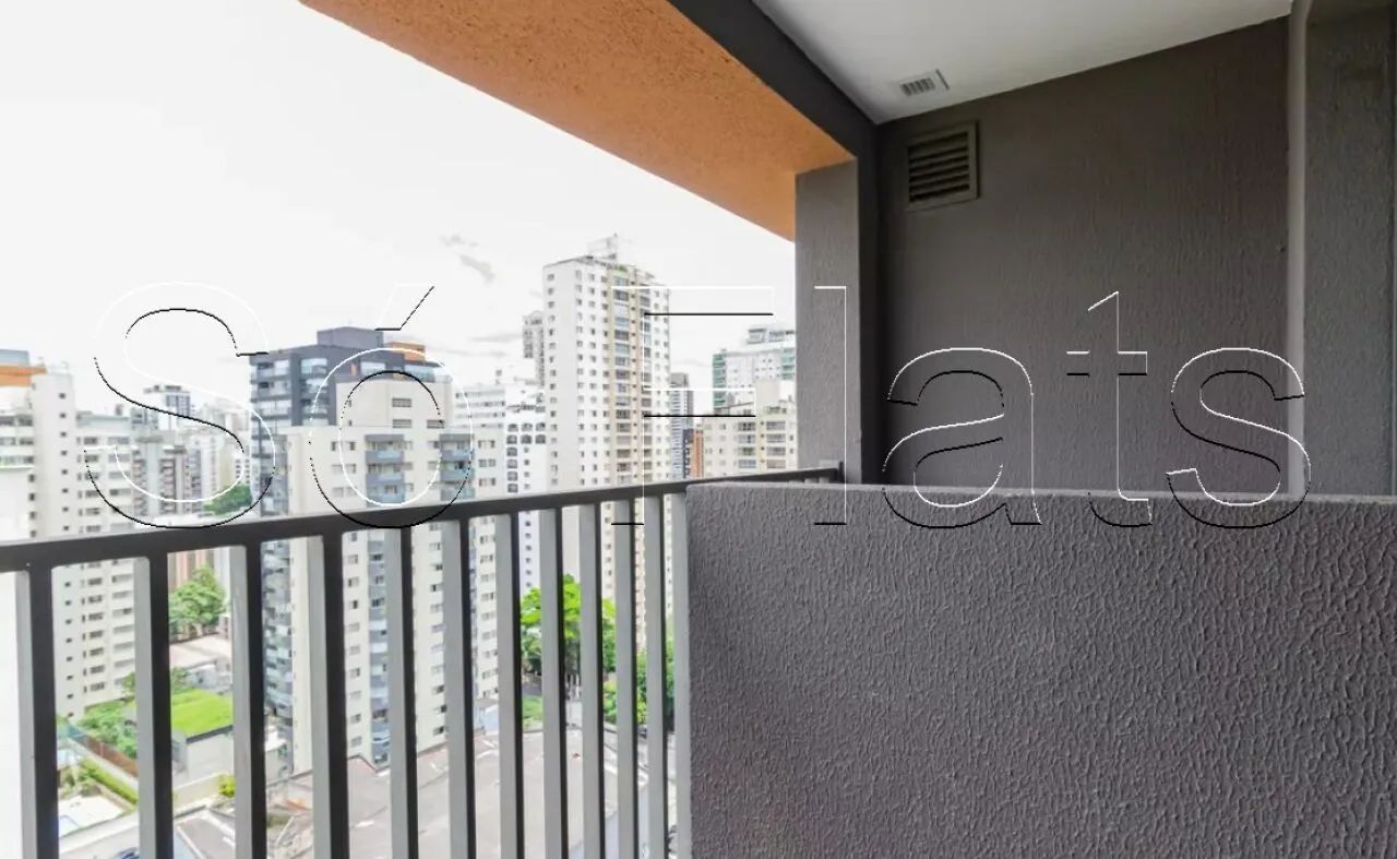 Studio mobiliado disponível para locação Brooklin 27m² próximo Metrô e Av. Santo Amaro. - Foto 7