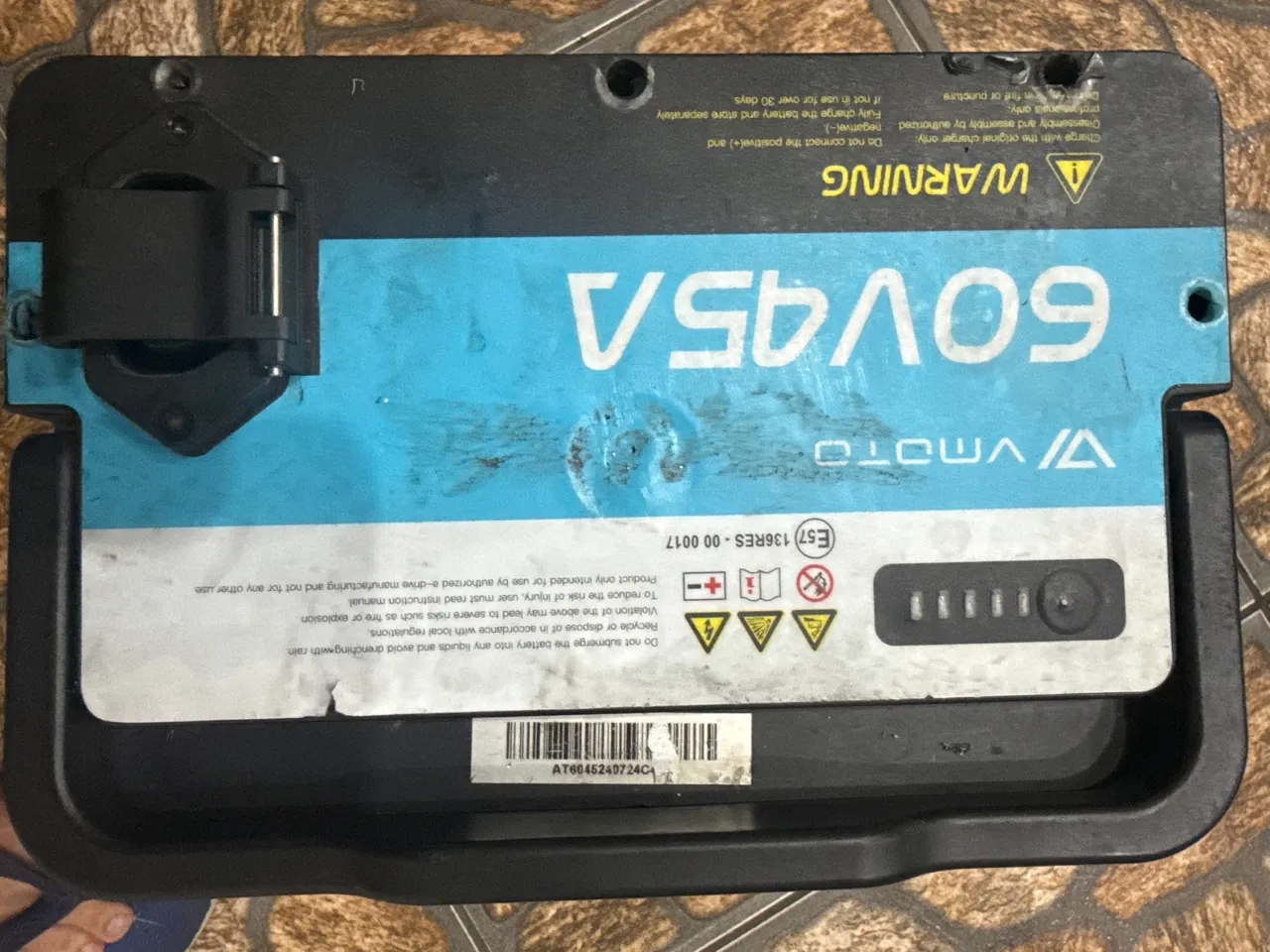 Semi Guidao Kawasaki Zx6r 636 20/22 L/d Original 59868 Preto