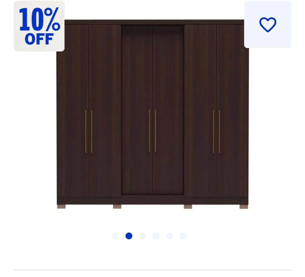 Guarda roupa seminovo