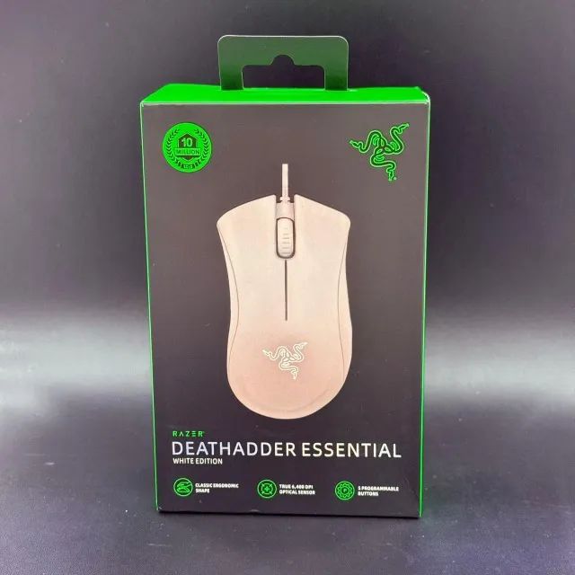 Mouse Gamer Razer DeathAdder Essential White Edition - Foto 2