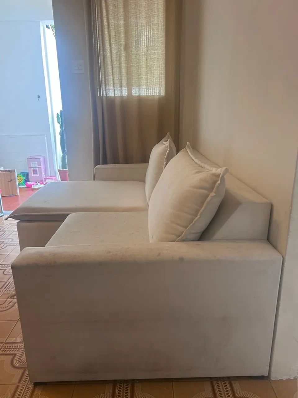 Sofá de Linho Retrátil  - Foto 4