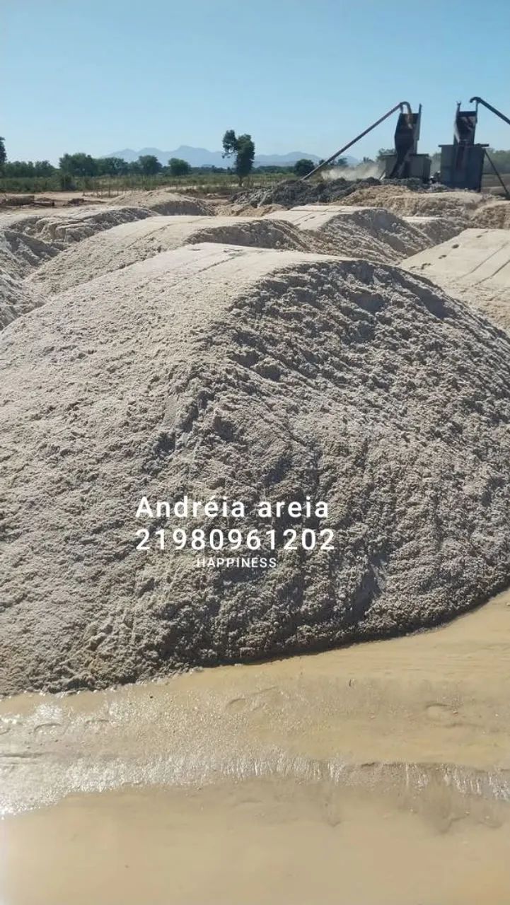 Areia lavada  