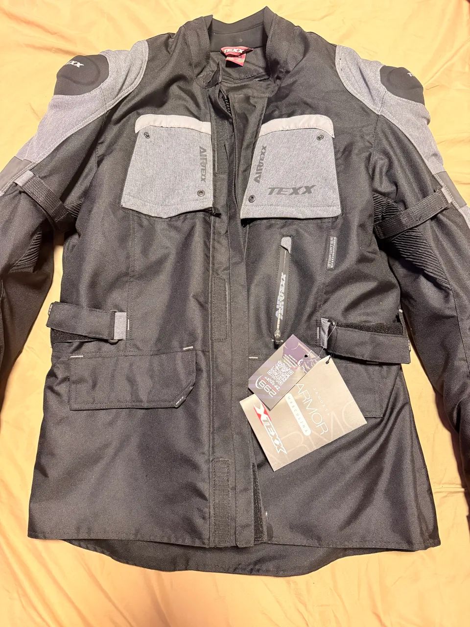 Jaqueta TEXX Armor Masculina - Preta e Cinza - Foto 3