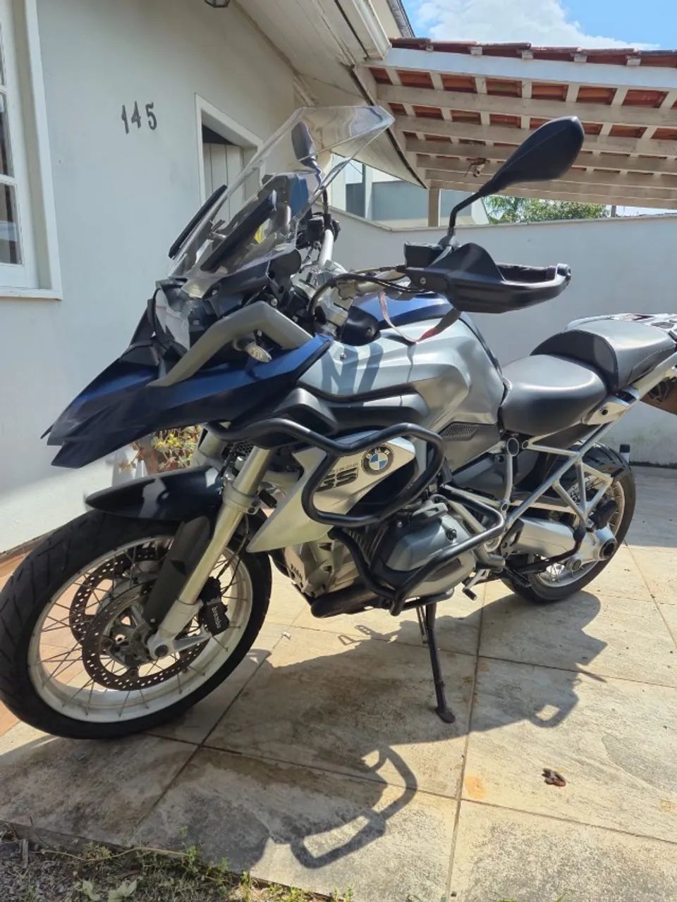 BMW R 1200 GS 2016 - Azul e Prata - Foto 2