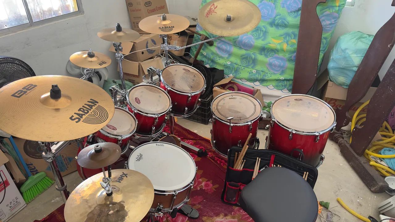 Bateria pearl vision completa  - Foto 2
