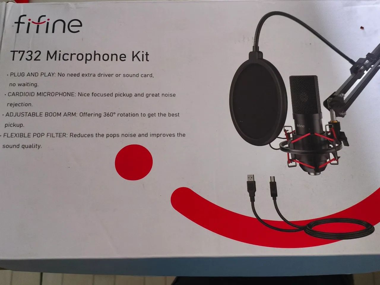 Microfone fifine T732 - Foto 2