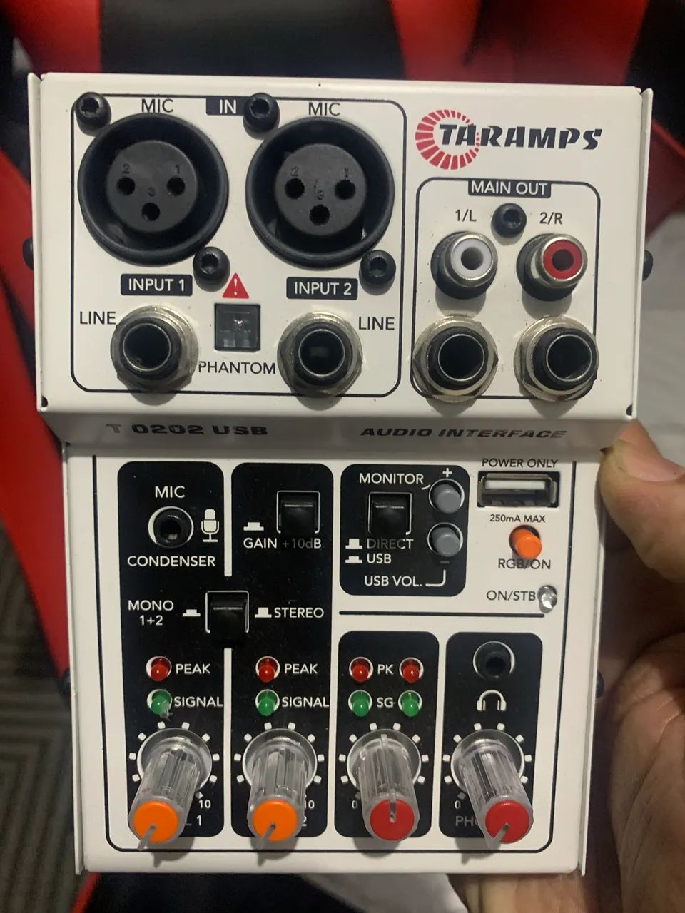 Interface para controlador ou home studio Taramps - Foto 2